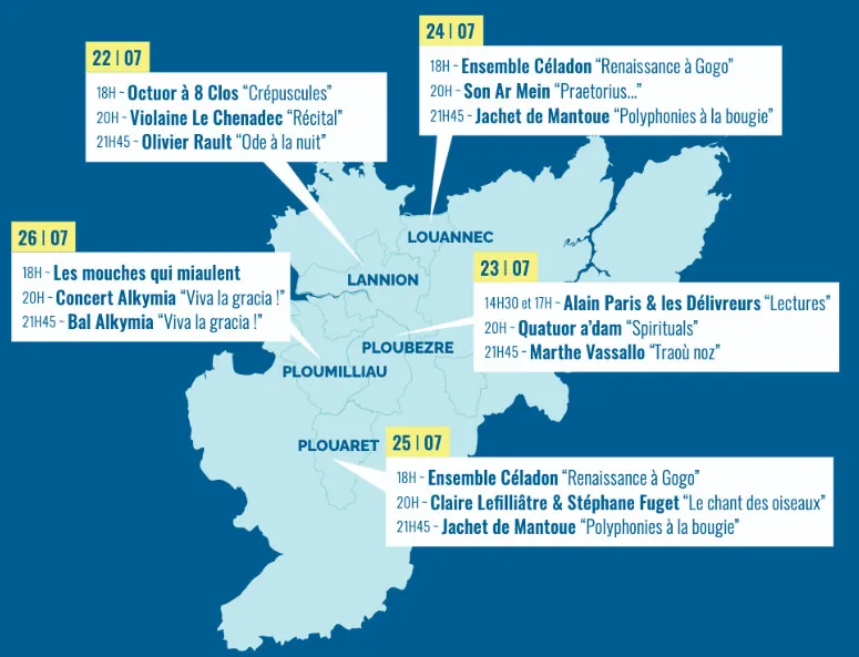carte des concerts